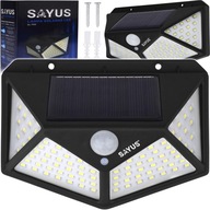 LED SOLÁRNE ZÁHRADNÉ LAMPI SNÍMAČ POHYBU SÚMRAK