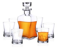 Signature KROSNO 6+1 karafa whisky set Signature KROSNO 6+1 karafa whisky set