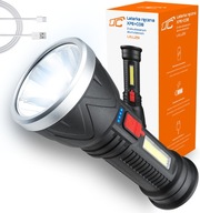 VÝKONNÁ NABÍJAČNÁ LED XPE USB BATERKA IP65 500M VÝKONNÁ NABÍJAČNÁ LED XPE USB BATERKA IP65 500M