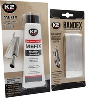 Sada na opravu tlmiča výfuku K2 BANDEX MEFIX CEMENT