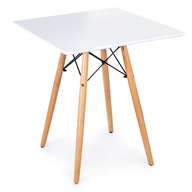 Moderný dizajnový stôl do obývačky, stôl 60 cm