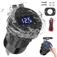 Rýchla autonabíjačka 2xPD USB QC3.0 10A 20W Rýchla autonabíjačka 2xPD USB QC3.0 10A 20W