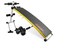 Sklonená lavica na cvičenie Neo-Sport NS-07 s expandérmi a činkami Sklonená lavica na cvičenie Neo-Sport NS-07 s expandérmi a činkami