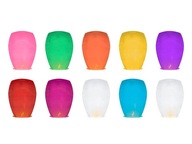 LAMPY ŠŤASTIA SVADOBNÉ SVADOBNÉ mix farieb 10ks LAMPY ŠŤASTIA SVADOBNÉ SVADOBNÉ mix farieb 10ks