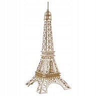Montážny model drevenej stavby Eiffelovej veže
