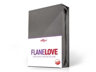Flanelová plachta s gumičkou 160x200 tmavošedá Flanelová plachta s gumičkou 160x200 tmavošedá