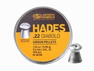 JSB Hades diabolské pelety 5,5 mm 250 ks.