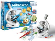CLEMENTONI VEDECKÝ ZÁBAVNÝ MIKROSKOP + PRÍSLUŠENSTVO 9+ CLEMENTONI VEDECKÝ ZÁBAVNÝ MIKROSKOP + PRÍSLUŠENSTVO 9+
