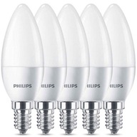 5 x E14 LED žiarovka 5,5W=40W 520lm PHILIPS 4000K 5 x E14 LED žiarovka 5,5W=40W 520lm PHILIPS 4000K