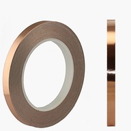 Medená páska EMI s 10 mm lepidlom Medená páska EMI s 10 mm lepidlom