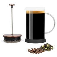 Elegantný ČAJOVAR, piestový kávovar, French Press 1L Elegantný ČAJOVAR, piestový kávovar, French Press 1L