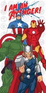 Plážová osuška AVENGERS bavlna 70x140 Plážová osuška AVENGERS bavlna 70x140