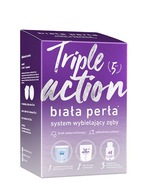 WHITE PEARL TRIPLE ACTION, systém bielenia zubov, 1 sada WHITE PEARL TRIPLE ACTION, systém bielenia zubov, 1 sada