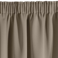 D91 Hladký záves 135x270 na páske PARISA CAPPUCINO zatemnenie D91 Hladký záves 135x270 na páske PARISA CAPPUCINO zatemnenie