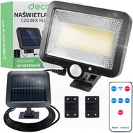 HALOGÉNOVÉ LED SOLÁRNE SVETLO SO SNÍMAČOM POHYBU SÚMRAK A DIAĽKOVÝM OVLÁDANÍM IP65 HALOGÉNOVÉ LED SOLÁRNE SVETLO SO SNÍMAČOM POHYBU SÚMRAK A DIAĽKOVÝM OVLÁDANÍM IP65