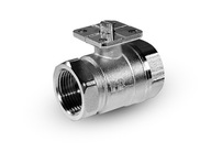 Guľový ventil 3/4 palca DN20 PN40 ISO5211 pre elektrocentrálu