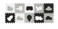 BABYONO Foam Puzzle Vehicles 10 dielikov 394/02 BABYONO Foam Puzzle Vehicles 10 dielikov 394/02
