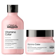 Sada šampónu a masky Loreal Vitamino Color pre farbené vlasy