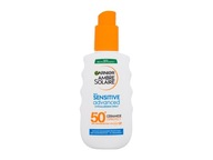 Garnier Ambre Solaire SPF50+ Sensitive Advanced Hypoalergénny sprejový prípravok Garnier Ambre Solaire SPF50+ Sensitive Advanced Hypoalergénny sprejový prípravok