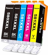 5x ATRAMENT PRE CANON PIXMA TR7550 TS6300 TS8100 PGI580 5x ATRAMENT PRE CANON PIXMA TR7550 TS6300 TS8100 PGI580