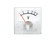 5 ks Analógový meter štvorcový voltmeter min 5 ks Analógový meter štvorcový voltmeter min