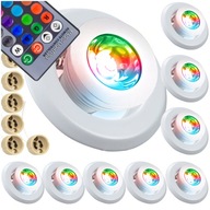 8x STROPNÝ RÁMEČEK LED STROPNÁ ŽIAROVKA RGB DIAĽK 8x STROPNÝ RÁMEČEK LED STROPNÁ ŽIAROVKA RGB DIAĽK