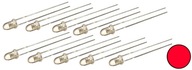 ČERVENÁ DIÓDA 3MM 12V LED SO VSTAVANÝM ODPOROM ČERVENÁ DIÓDA 3MM 12V LED SO VSTAVANÝM ODPOROM