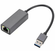 SIEŤOVÝ ADAPTÉR USB 3.0 GIGABIT LAN RJ45 100/1000 Mb