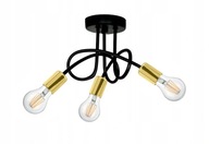 STROPNÉ SVIETIDLO, LUSTER OBÝVAČKA TOM30-122K/BKZ LED STROPNÉ SVIETIDLO, LUSTER OBÝVAČKA TOM30-122K/BKZ LED