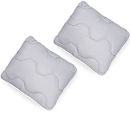 2 X VANKÚŠ NA SPANIE 70x80 ANTALERGICKÝ HRUBÝ PEKNÝ SET ŠEDÝ 2 X VANKÚŠ NA SPANIE 70x80 ANTALERGICKÝ HRUBÝ PEKNÝ SET ŠEDÝ