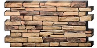 PVC Stone Wall Panel Nat. sv. Bridlica 4ks