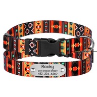 Personalizovaný obojok pre psov Tribal, veľkosť L Personalizovaný obojok pre psov Tribal, veľkosť L