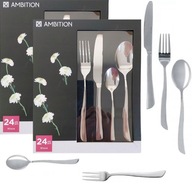 AMBITION 60 CUTLERY WAVE MODERNÁ SADA 12 ĽUDÍ AMBITION 60 CUTLERY WAVE MODERNÁ SADA 12 ĽUDÍ