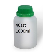 BOLL plastové fľaše s dielikmi 1000ml 40 ks