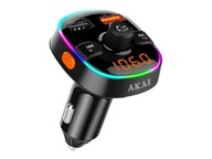 Čierny AKAI FMT-52BT SD USB BT FM vysielač Čierny AKAI FMT-52BT SD USB BT FM vysielač