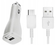 Nabíjačka do auta Samsung + kábel QC typu C Nabíjačka do auta Samsung + kábel QC typu C