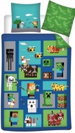 BAVLNENÉ POSTELIENKY MINECRAFT CREEPER POSTELINY LEGO BLOCKS 140X200 BIO BAVLNENÉ POSTELIENKY MINECRAFT CREEPER POSTELINY LEGO BLOCKS 140X200 BIO