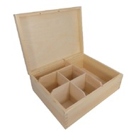 drevená krabica TEA maker organizér box na náradie