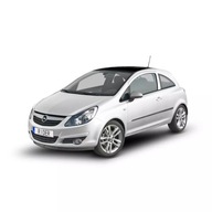 Bočné lišty Opel Corsa D 3D 2006-14 Bočné lišty Opel Corsa D 3D 2006-14