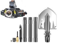 Skladacia pevná lopata Multitool 12v1 + baterka Skladacia pevná lopata Multitool 12v1 + baterka