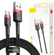 BASEUS USB TYP C KÁBEL ČIERNA rýchle nabíjanie Quick Charge 3.0 3A 50 cm BASEUS USB TYP C KÁBEL ČIERNA rýchle nabíjanie Quick Charge 3.0 3A 50 cm