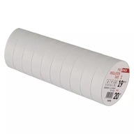 PVC izolačná páska 19mm / 20m biela PVC izolačná páska 19mm / 20m biela