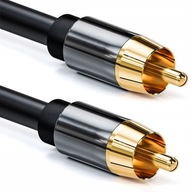 Kábel KOAXIAL 2x RCA Digitálny audio kábel 2m Kábel KOAXIAL 2x RCA Digitálny audio kábel 2m