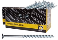 SKRUTKY DO PÓROBETONU GT 8x100 TORX PLECHOVÁ PODLOŽKA HLAVY DMX 50ks SKRUTKY DO PÓROBETONU GT 8x100 TORX PLECHOVÁ PODLOŽKA HLAVY DMX 50ks