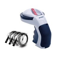 Raziaci stroj Dymo Omega + 3 čierne 3m pásky Raziaci stroj Dymo Omega + 3 čierne 3m pásky