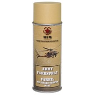 Vojenská farba v spreji MFH 400ml WH Khaki Tropics Vojenská farba v spreji MFH 400ml WH Khaki Tropics