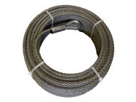 Oceľové lano s náprstom - 11mm x 7,5m 8,6t