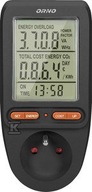 WATT KALKULAČKA. ENERGETICKÝ LCD DISPLEJ ČIERNA WATT KALKULAČKA. ENERGETICKÝ LCD DISPLEJ ČIERNA