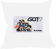 Vankúš GOT7 s názvom VEĽKÝ VÝBER Vankúš GOT7 s názvom VEĽKÝ VÝBER