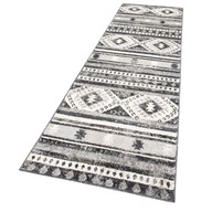 ETHNO koberec 80x250 Koberec Frieze Boho RÔZNE VZORY